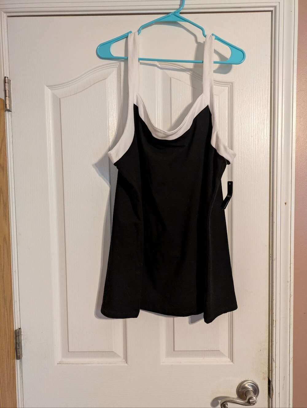 Black and White Tank Top for Women